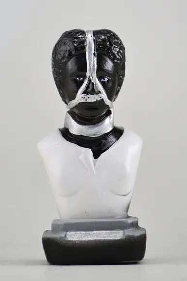 Imagem Preta Velha Anastácia Escultura do Busto da Anastácia