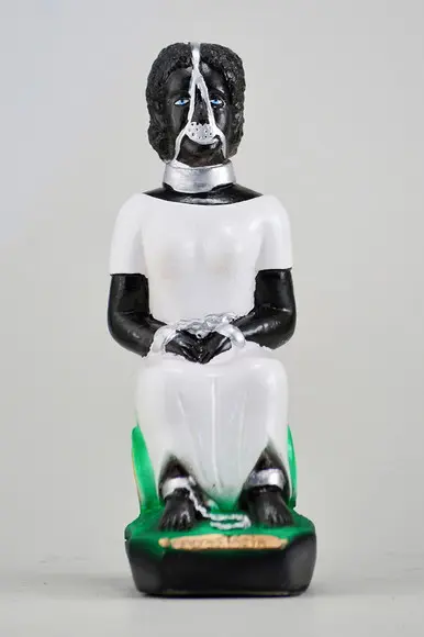 Imagem Preta Velha Anastácia Escultura Preta Velha Anastacia