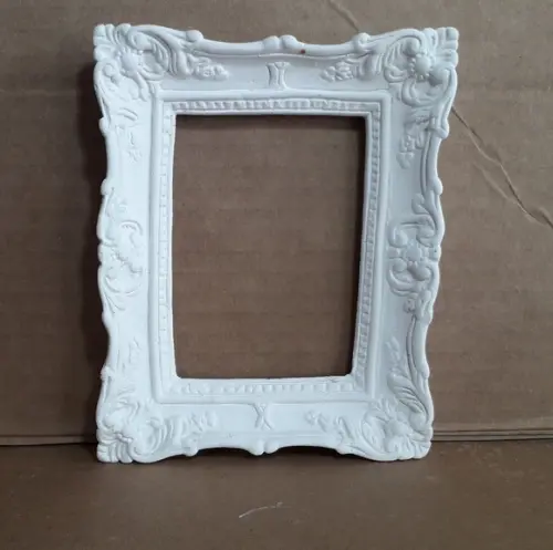 Imagem Quadro de Parede Retangular Emgesso Cru para Pintar