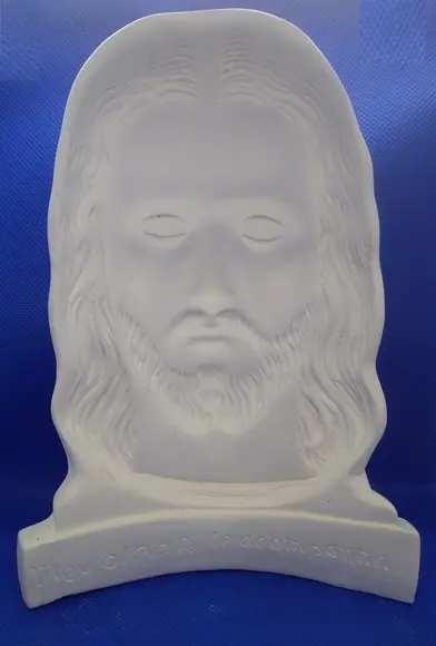 Imagem Rosto de Jesus Escultura Meu Olhar Te Acompanha Busto