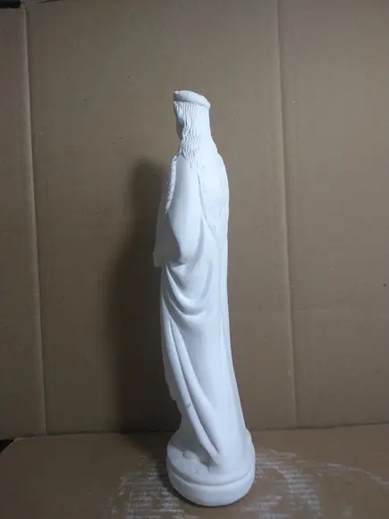 Imagem Santa Catarina Escultura em Gesso Cru para Pintar