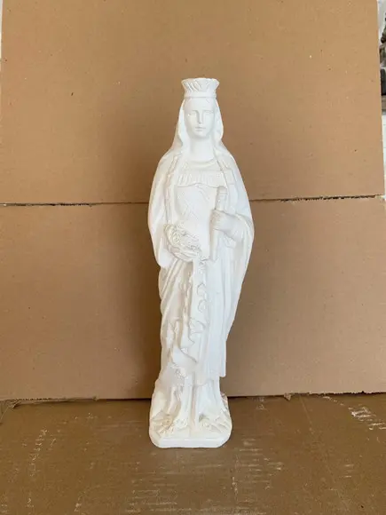 Imagem Santa Isabel para Pintar em Gesso Cru