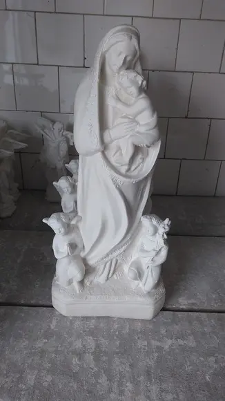 Imagem Santa Maria de Belém Escultura Maria de Belem Grande