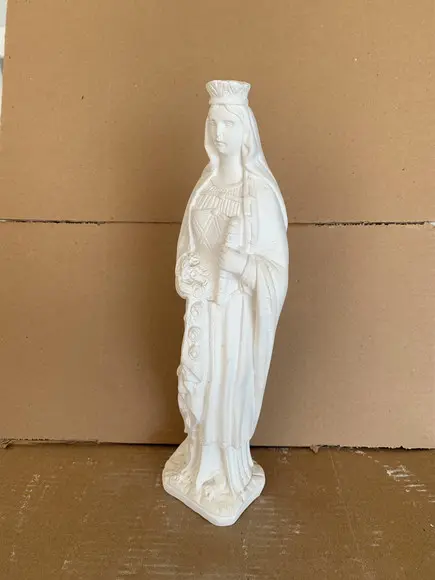 Imagem Santa Isabel para Pintar em Gesso Cru