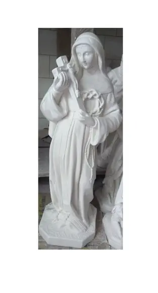 Imagem Santa Rita Escultura Santa Rita de Cassia Grande 80cm