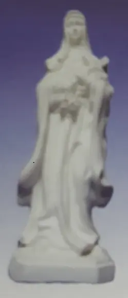 Imagem Santa Teresinha Escultura Santa Terezinha com 20cm