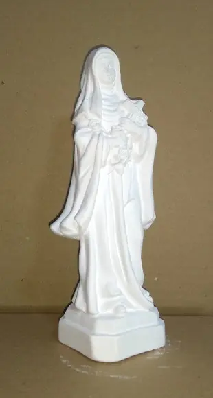 Imagem Santa Teresinha Escultura Santa Terezinha com 20cm