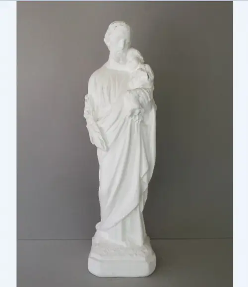 Imagem São José em Gesso Cru para Pintar