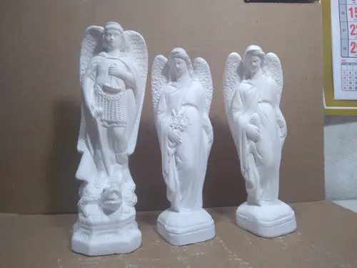 Imagem São Miguel São Rafael São Gabriel Kit com 3 Arcanjos