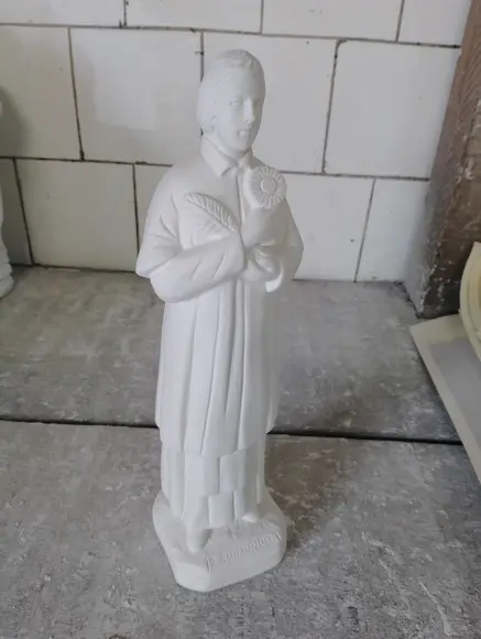 Imagem São Raimundo Escultura em Gesso Cru Santo Raimundo