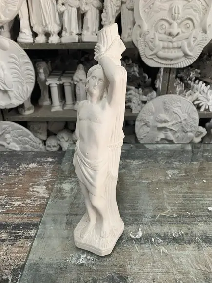 Imagem São Sebastião em Gesso Cru para Pintar Como Desejar