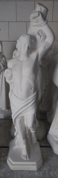 Imagem São Sebastião Escultura São Sebastião Grande 65cm