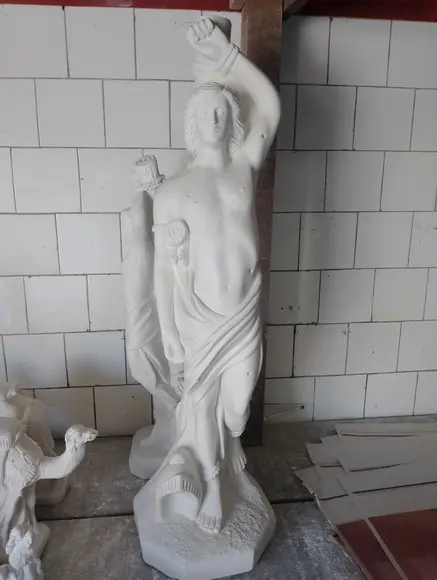 Imagem São Sebastião Escultura São Sebastião Grande 85cm