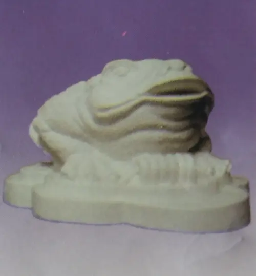 Imagem Sapo Boi Escultura em Gesso Cru para Pintar