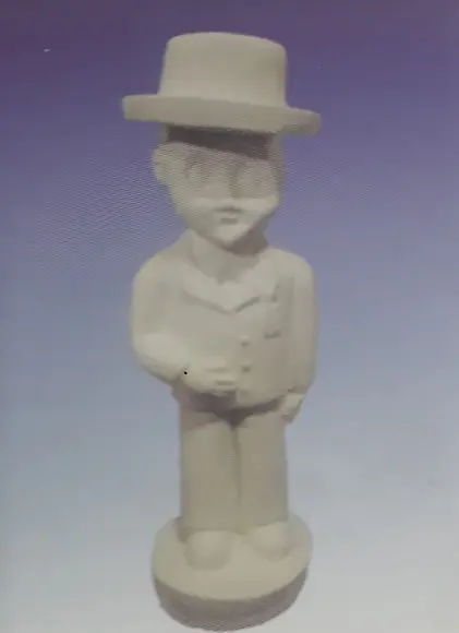 Imagem Zé Pelintra Baby Escultura para Pintar em Gesso Cru