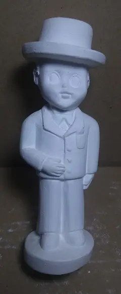Imagem Zé Pelintra Baby Escultura para Pintar em Gesso Cru