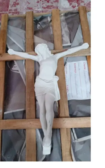Jesus Cristo Crucificado sem a Cruz Corpo de Jesus Cristo