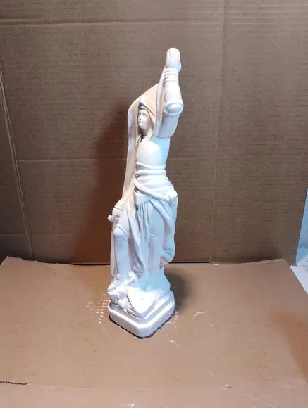 Joana D'arc Imagem Joana Darc Escultura Jeanne D'arc 30cm