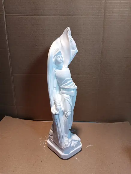 Joana D'arc Imagem Joana Darc Escultura Jeanne D'arc 30cm