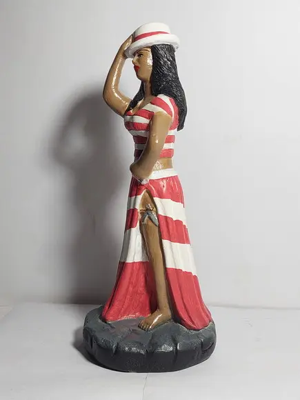Malandra Imagem Pomba Gira Maria Malandra c/ a Mão no Chapéu