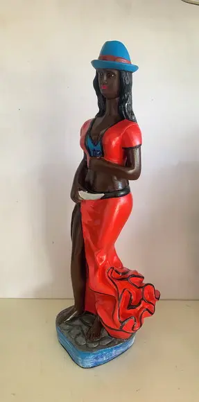Malandra Maria do Cais Imagem Pomba Gira Maria Navalha Cais