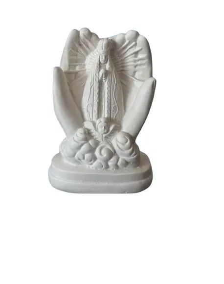 Mão Segurando Nossa Senhora Aparecida Imagem de N.s