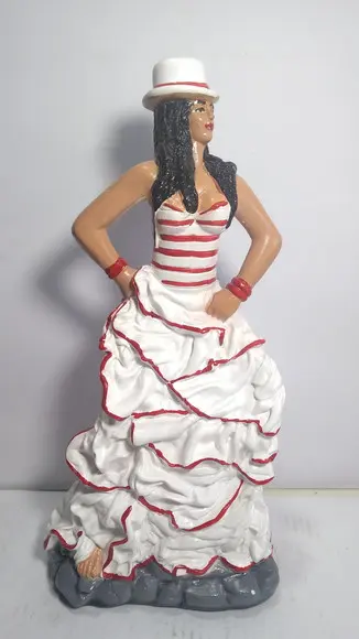 Maria Malandra Imagem Pomba Gira Malandra 40cm