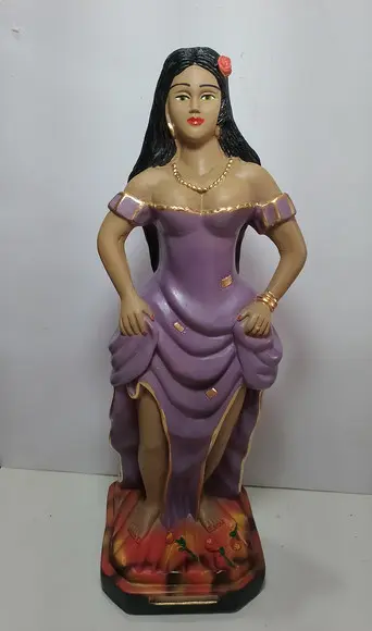 Maria Mulambo da Lixeira Imagem Pomba Gira Dona Tata Mulambo