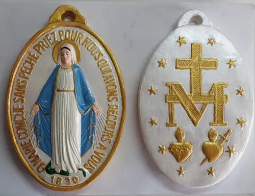 Medalha Milagrosa da Virgem das Graças Imagem Sra das Graças