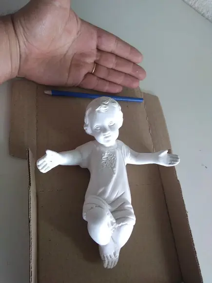 Menino Jesus Escultura Jesus de Presépio