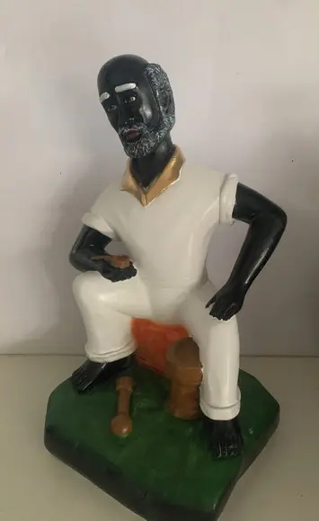 Mestre do Pilão Deitado Imagem Preto Velho do Pilão sem Nome