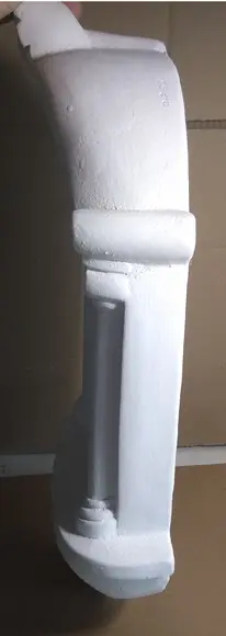 Nicho Grande de Parede Escultura em Gesso Cru
