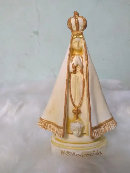 Nossa Senhora Aparecida Imagem N Sra com Pintura Especial