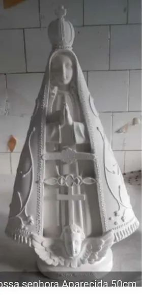 Nossa Senhora Aparecida Imagem N Sra da Aparecida Santa 50cm
