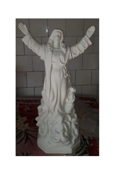 Nossa Senhora da Assunção Imagem N Sra Assunção 60cm Gesso