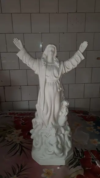 Nossa Senhora da Assunção Imagem N Sra Assunção 60cm Gesso