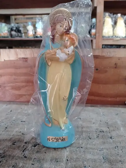 Nossa Senhora da Saúde Imagem Santa N Sra da Saude Escultura