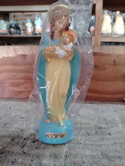 Nossa Senhora da Saúde Imagem Santa N Sra da Saude Escultura