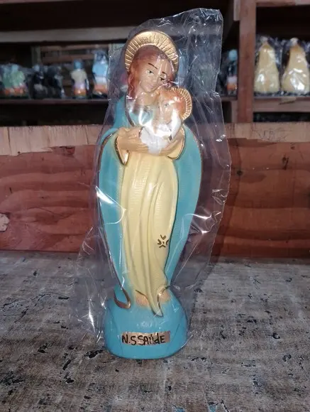 Nossa Senhora da Saúde Imagem Santa N Sra da Saude Escultura