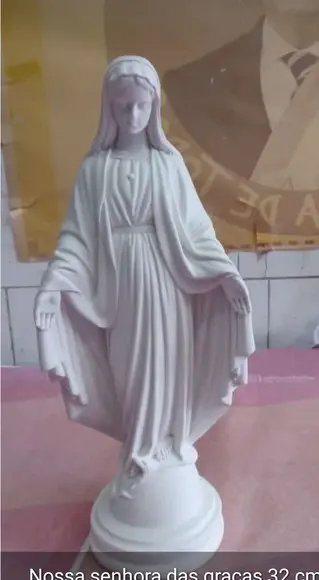 Nossa Senhora das Graças Imagem N Sra da Graça 30cm 2 Opção