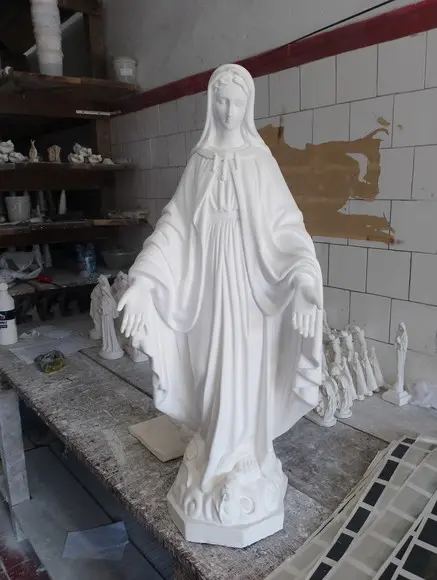Nossa Senhora das Graças Imagem N Sra Graça Escultura C/80cm