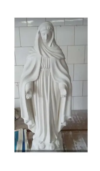 Nossa Senhora das Lagrimas Imagem N Sra Lagrima Gesso 60cm