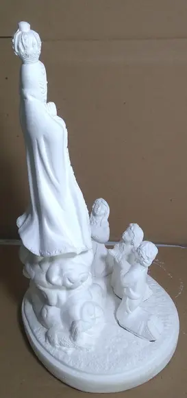 Nossa Senhora de Fátima com Pastores Imagem N Sra Fátima
