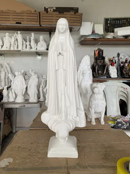 Nossa Senhora de Fátima Imagem N Sra Fatima 68cm