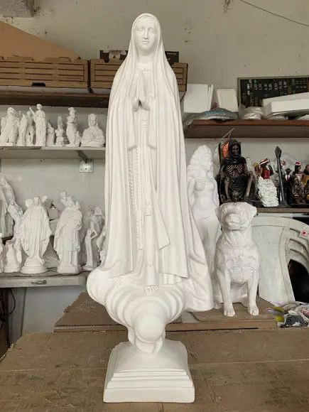 Nossa Senhora de Fátima Imagem N Sra Fatima 68cm