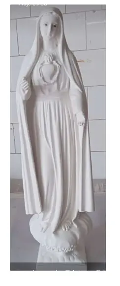 Nossa Senhora de Fátima Imagem N Sra Fatima c/ Olho de Vidro