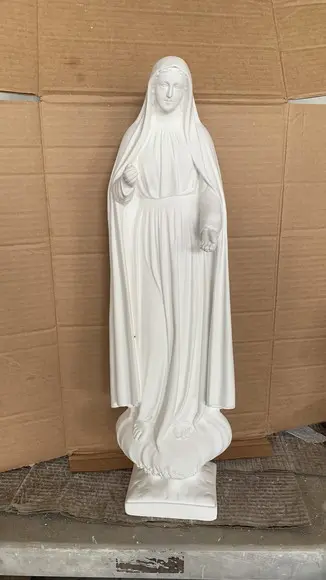 Nossa Senhora de Fátima Imagem N Sra Fatima Gesso
