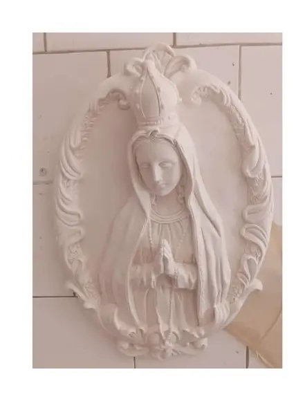 Nossa Senhora de Fatima Imagem N Sra Fátima Placa de Parede