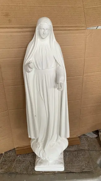Nossa Senhora de Fátima Imagem N Sra Fatima Gesso