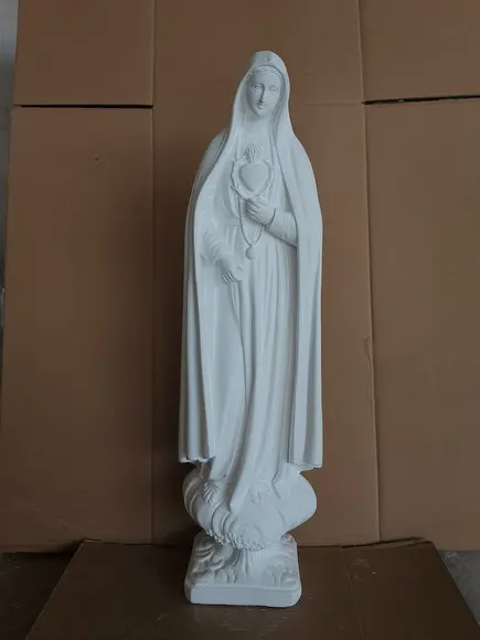 Nossa Senhora de Fátima Imagem Sagrado Coração de Fátima 54c